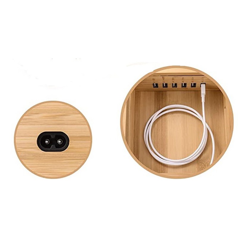 Βάση Φόρτισης Bamboo and Wood Charging Dock Desk Organizer for Apple iPhone/Apple Watch & AirPods Βάση Φόρτισης Bamboo and Wood Charging Dock Desk Organizer for Apple iPhone/Apple Watch & AirPods