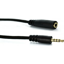Καλώδιο PowerTech  CAB-J009 Cable 3.5mm male-3.5mm female 3m Black