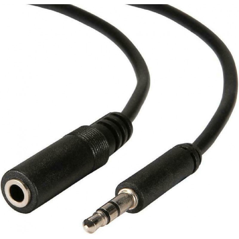 Καλώδιο PowerTech  CAB-J009 Cable 3.5mm male-3.5mm female 3m Black