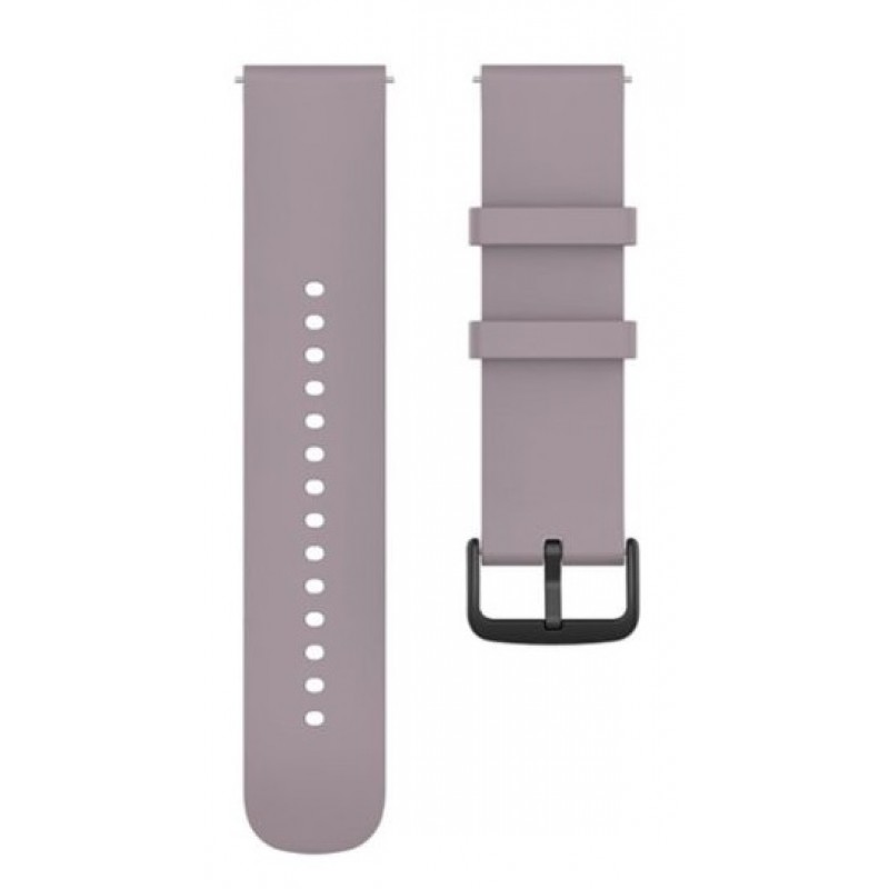 Ανταλλακτικό λουράκι QuickFit Black Buckle Light Purple για Samsung Galaxy Watch3(45mm)/Watch(46mm)/Huawei Watch 3 (46mm)/ Watch 3 Pro (48mm)/GT 2/Pro/Honor GS Pro/Amazfit GTR 3 (46mm)/GTR 3 Pro/GTR(47mm)/ Stratos 3(48mm) (22mm)