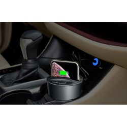Φορτιστής Αυτοκινήτου Cup Wireless Charger black