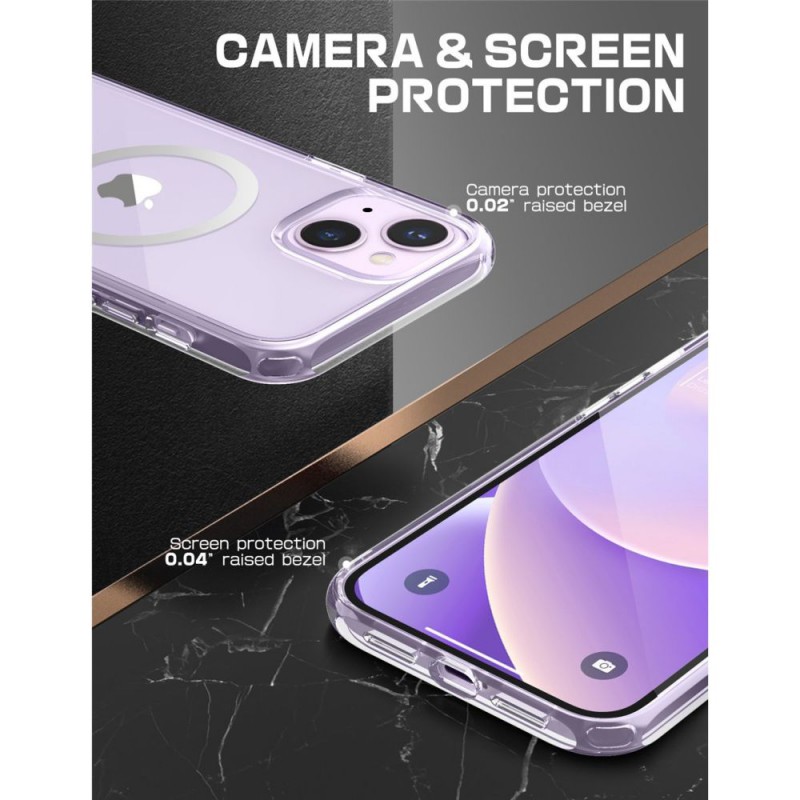 Θήκη TPU Acrylic with MagSafe Magnet Apple iPhone 14 Plus (6.7") Clear