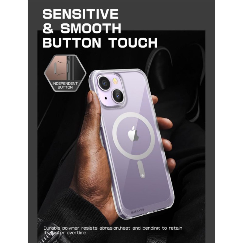 Θήκη TPU Acrylic with MagSafe Magnet Apple iPhone 14 Plus (6.7") Clear