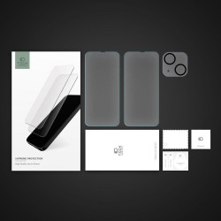Γυαλί Προστασίας Tech-Protect Supreme Set Tempered Glass & Camera Lens iPhone 15 Plus (6.7") Clear