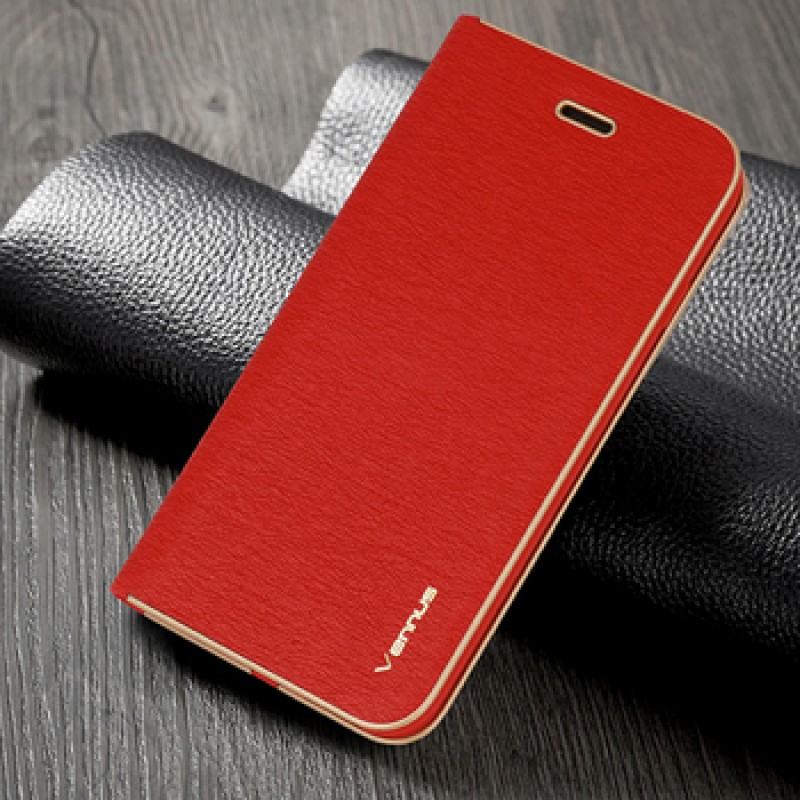 Θήκη Book Smart Vennus with Frame Samsung Galaxy S21 Ultra G998 Red