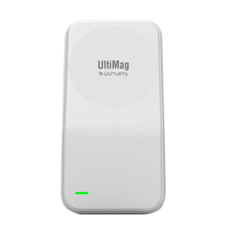 Ασύρματος Φορτιστής 4smarts Wireless Charger UltiMAG 5in1 Mains Charging Station White (4S456607) 