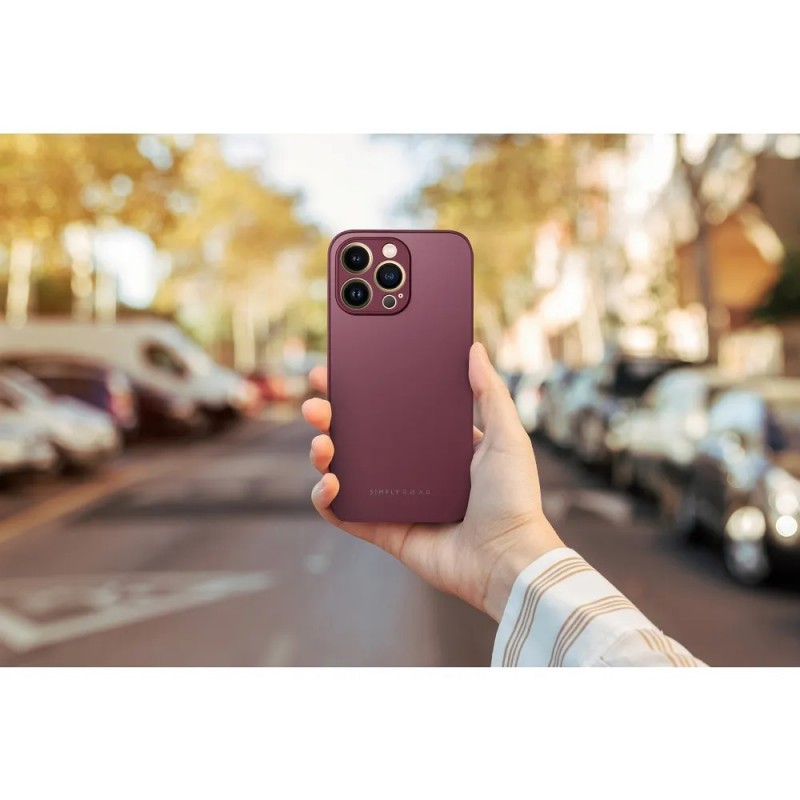 Θήκη Roar Matte Silicone Apple iPhone 14 Pro (6.1") Claret