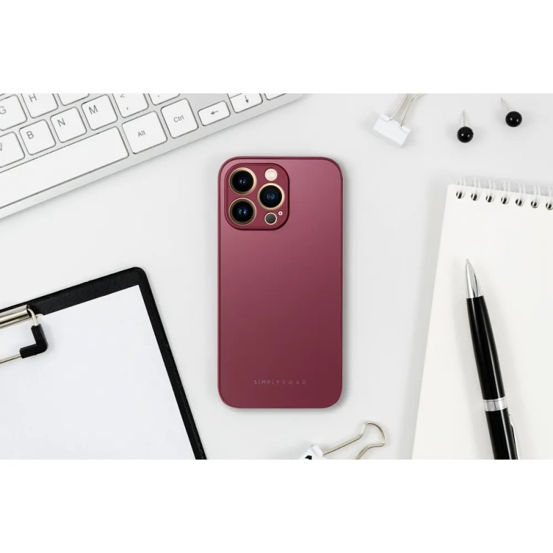 Θήκη Roar Matte Silicone Apple iPhone 14 Pro (6.1") Claret
