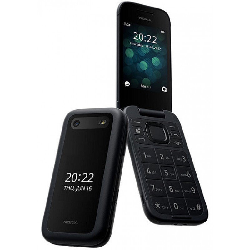 Nokia 2660 Flip (48MB/128MB) Dual Sim Black