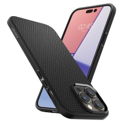 Θήκη Spigen Liquid Air Apple iPhone 14 Pro Max (6.7") Matte Black (ACS04813)