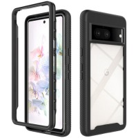 Αδιάβροχη θήκη Redpepper Google Pixel 7 Shockproof/Waterproof Black/Clear