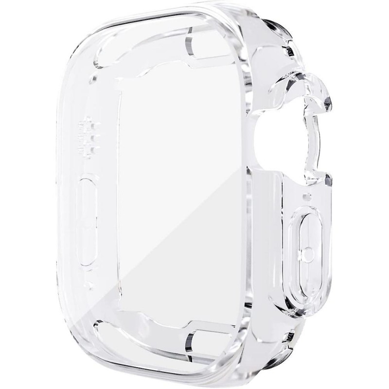 Θήκη Electroplated TPU Full Screen Cover Apple Watch Ultra (49mm) Transparent