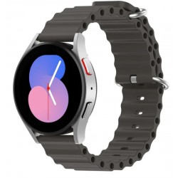 Ανταλλακτικό λουράκι QuickFit Ocean Band για  Samsung Galaxy Watch3(45mm)/Watch(46mm)/Xiaomi Haylou LS05/Amazfit GTR(47mm)/2e(46mm)/Stratos 2/3/Mi Watch(46mm)/Huawei GT/Active/GT 2/Pro/Honor GS Pro/Magic/2(46mm) (22mm) Space Grey