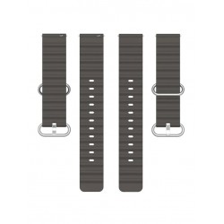 Ανταλλακτικό λουράκι QuickFit Ocean Band για  Samsung Galaxy Watch3(45mm)/Watch(46mm)/Xiaomi Haylou LS05/Amazfit GTR(47mm)/2e(46mm)/Stratos 2/3/Mi Watch(46mm)/Huawei GT/Active/GT 2/Pro/Honor GS Pro/Magic/2(46mm) (22mm) Space Grey
