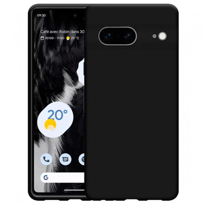 Θήκη Liquid Silicone Google Pixel 7 Black