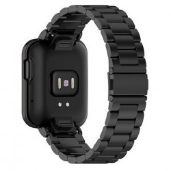 Ανταλλακτικό λουράκι Quickfit Stainless Xiaomi Mi Watch Lite/Redmi Watch 1 Black