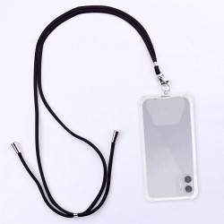 Λουράκι Λαιμού στήριξης Θήκης Smartphone Universal Neck Strap Black Λουράκι Λαιμού στήριξης Θήκης Smartphone Universal Neck Strap Black