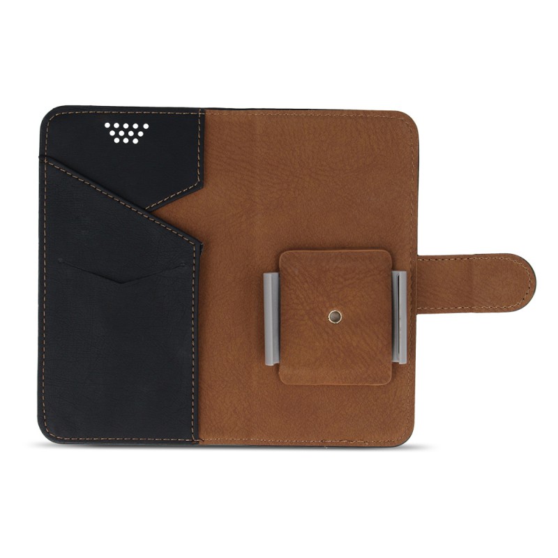 Θήκη Book 360 Rotating Universal 5,3" -5,7" Black