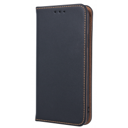 Θήκη Book Smart Pro Genuine Leather Apple iPhone 11 (6.1") Black