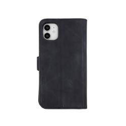 Θήκη Book Smart Velvet Apple iPhone 15 (6.1") Black