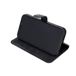 Θήκη Book Smart Velvet Apple iPhone 15 (6.1") Black
