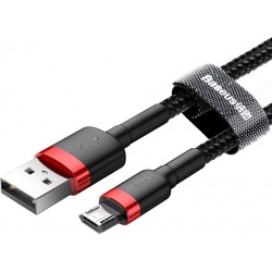 Καλώδιο Data Baseus CAMKLF-C91 Cafule Series USB  to MicroUSB 2m Red/Black