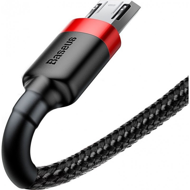 Καλώδιο Data Baseus CAMKLF-C91 Cafule Series USB  to MicroUSB 2m Red/Black