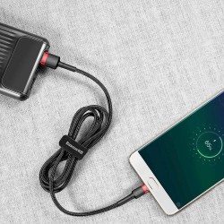 Καλώδιο Data Baseus CAMKLF-C91 Cafule Series USB  to MicroUSB 2m Red/Black