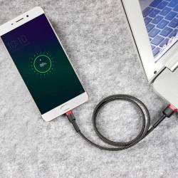 Καλώδιο Data Baseus CAMKLF-C91 Cafule Series USB  to MicroUSB 2m Red/Black