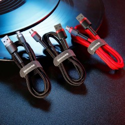 Καλώδιο Data Baseus CAMKLF-C91 Cafule Series USB  to MicroUSB 2m Red/Black