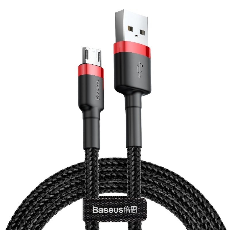 Καλώδιο Data Baseus CAMKLF-C91 Cafule Series USB  to MicroUSB 2m Red/Black