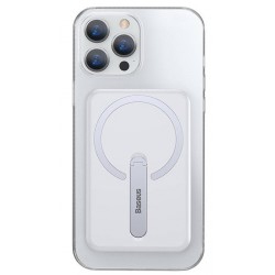 Θήκη Baseus Crystal Magnetic Glass Case with Bracket Apple iPhone 13 Pro (6.1") Transparent