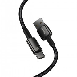 Καλώδιο Φόρτισης Baseus Cable Tungsten USB to USB-C Super Charge 100W 2m Black (CAWJ000101) Black
