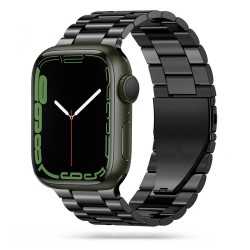 Ανταλλακτικό λουράκι QuickFit Tech-Protect Stainless Apple Watch 1/2/3/4/5/6/SE/7/8/Ultra (42/44/45/49mm) Black