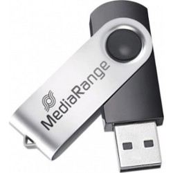 MediaRange Pendrive MR910 16GB USB 2.0 Black/Silver