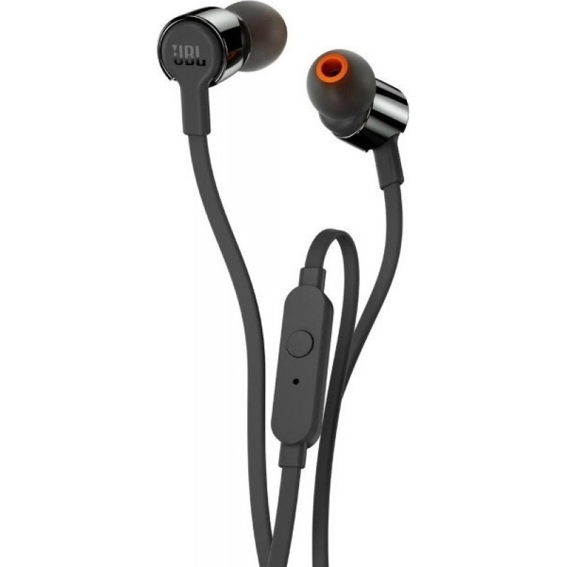 Ακουστικά Handsfree JBL In-Ear T110BLK Jack 3,5mm Black