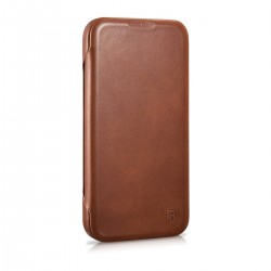 Θήκη iCarer Leather Wallet Apple iPhone 14 (6.1″) Brown