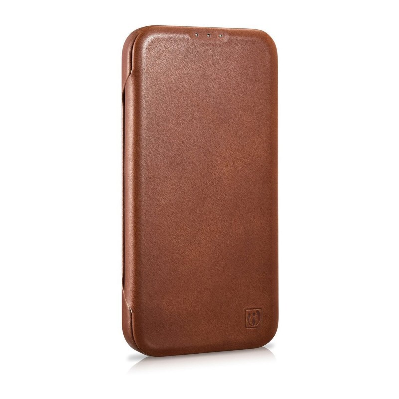 Θήκη iCarer Leather Wallet Apple iPhone 14 (6.1″) Brown