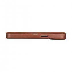 Θήκη iCarer Leather Wallet Apple iPhone 14 Pro (6.1″) Brown