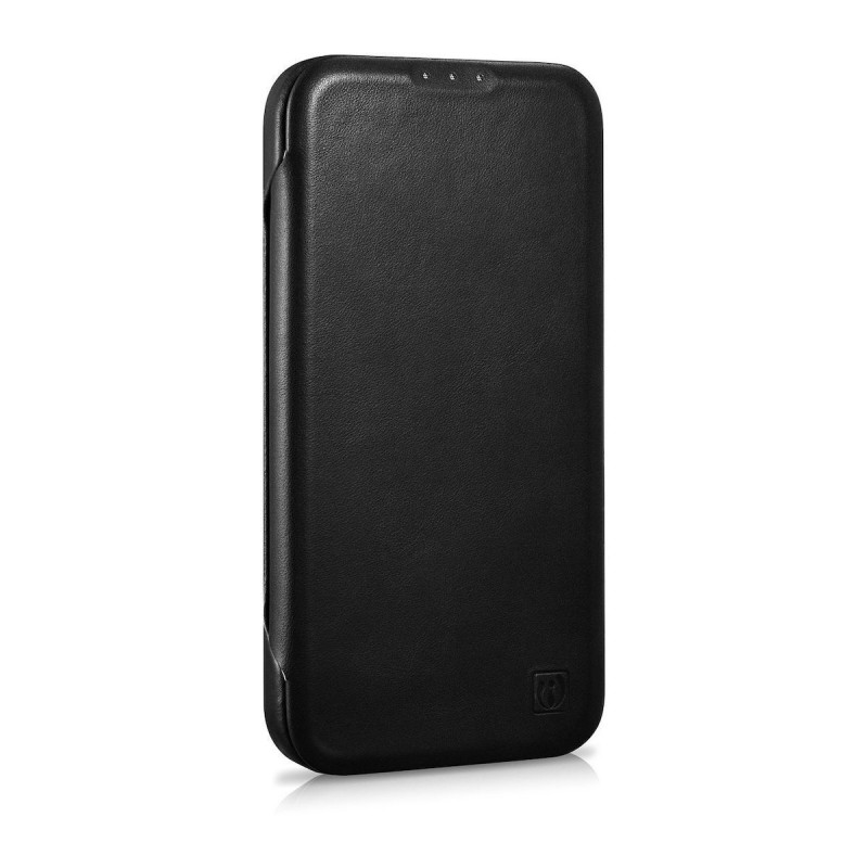 Θήκη iCarer Leather Wallet Apple iPhone 14 Pro (6.1″) Black