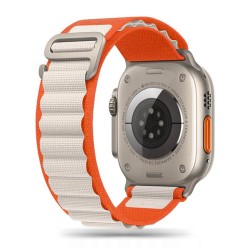 Ανταλλακτικό λουράκι QuickFit Alpine Nylon  Apple Watch 1/2/3/4/5/6/SE/7/8/Ultra (42/44/45/49mm) Orange/Mousy