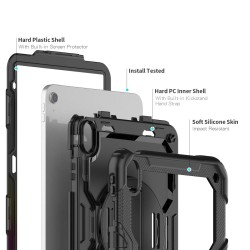 Θήκη Solid360 with Pen Holder Apple iPad 10.9" (2022) Black