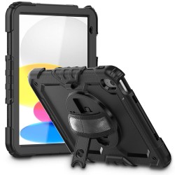 Θήκη Solid360 with Pen Holder Apple iPad 10.9" (2022) Black