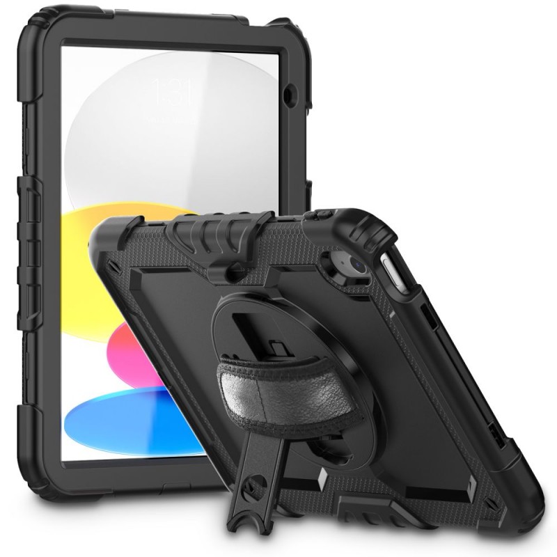 Θήκη Solid360 with Pen Holder Apple iPad 10.9" (2022) Black