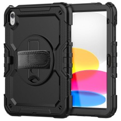 Θήκη Solid360 with Pen Holder Apple iPad 10.9" (2022) Black
