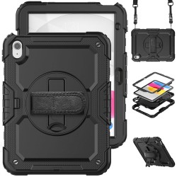 Θήκη Solid360 with Pen Holder Apple iPad 10.9" (2022) Black