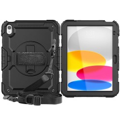 Θήκη Solid360 with Pen Holder Apple iPad 10.9" (2022) Black