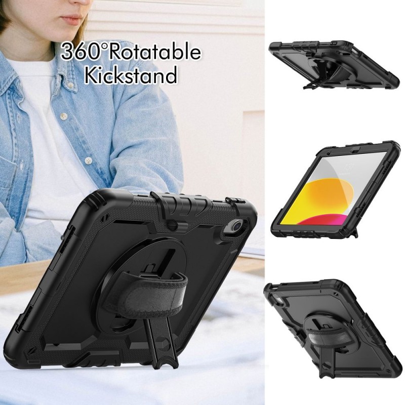 Θήκη Solid360 with Pen Holder Apple iPad 10.9" (2022) Black