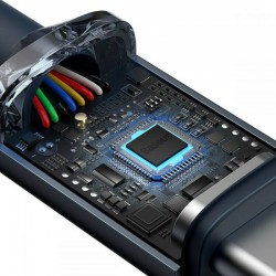 Καλώδιο Data Baseus Crystal Shine Type-C to Type-C 100W 2m Black  (CAJY000701)