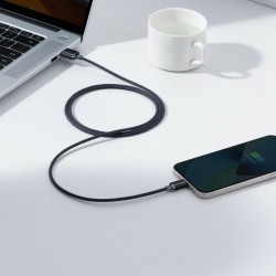 Καλώδιο Data Baseus Crystal Shine USB to Lightning  2m Black (CAJY000101)